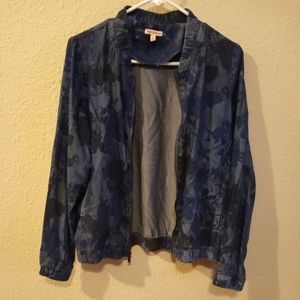Juicy Couture Floral Bomber Jacket